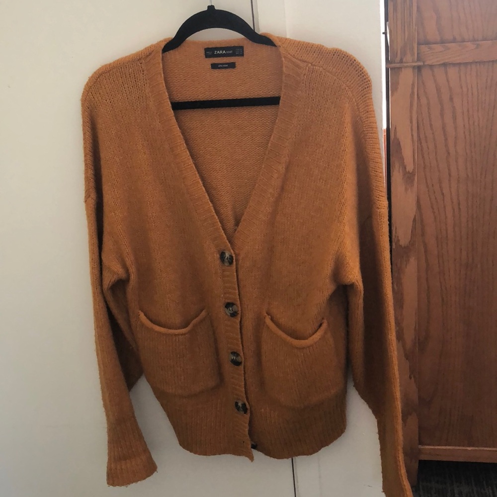 Zara Wool Blend Cardigan